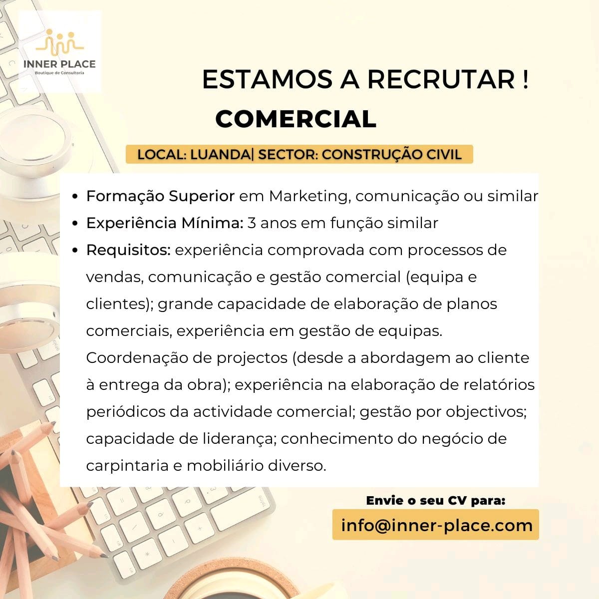 OPORTUNIDADE PARA COMERCIAL