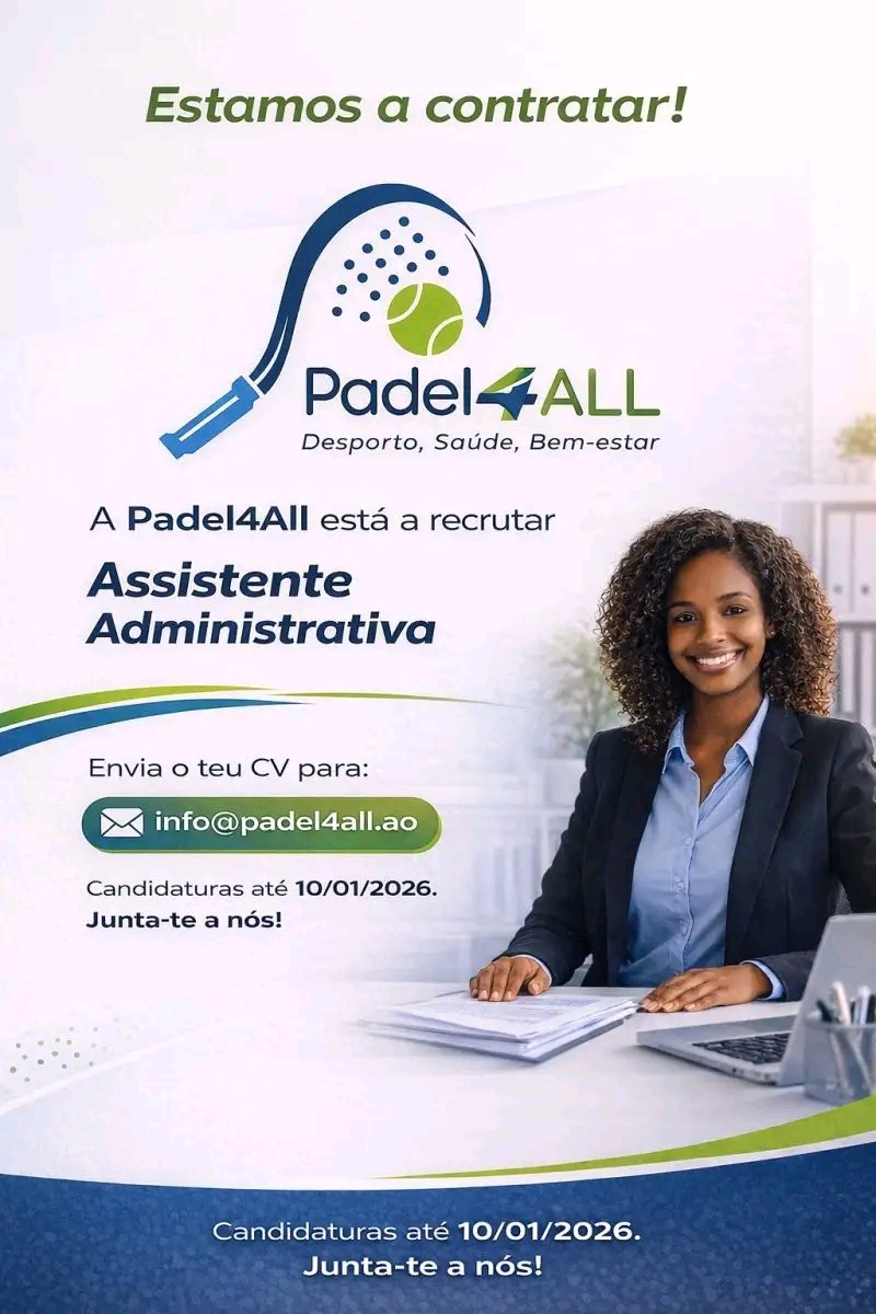 Vaga para Assistente Administrativa (F)