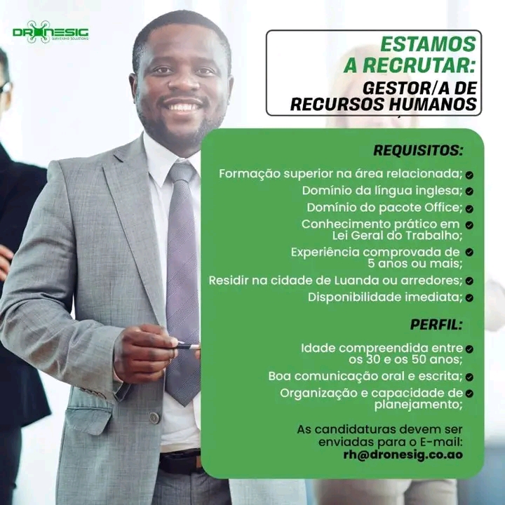 VAGA PARA GESTOR/A DE RECURSOS HUMANOS