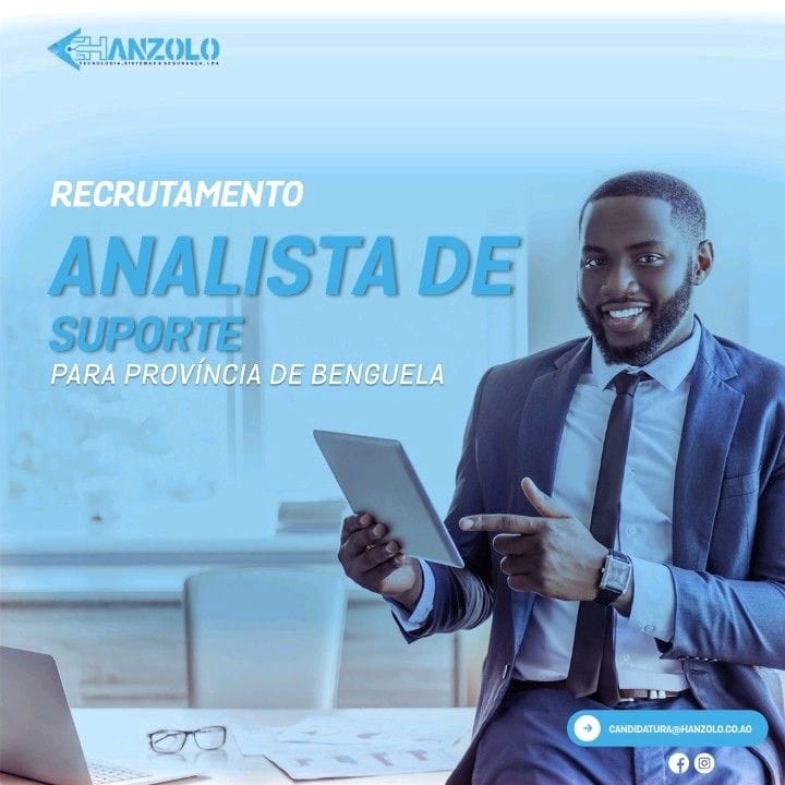 VAGA PARA ANALISTA DE SUPORTE