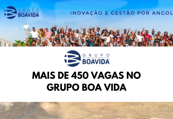 Mais de 450 Vagas no GRUPO BOAVIDA