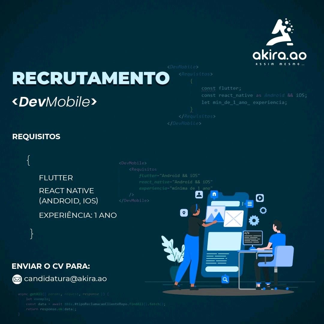 VAGA PARA DVMOBILE