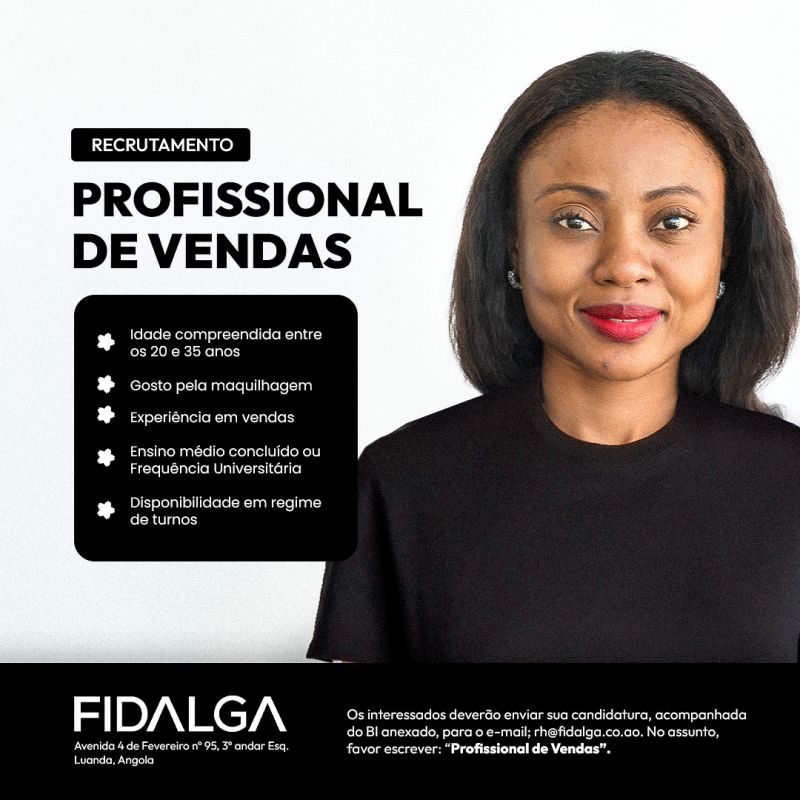 Recrutamento para Profissionais de Venda 