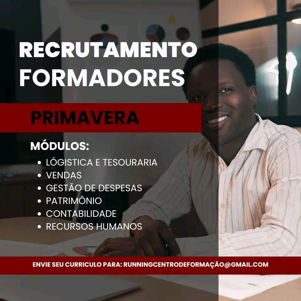 VAGA PARA FORMADORES
