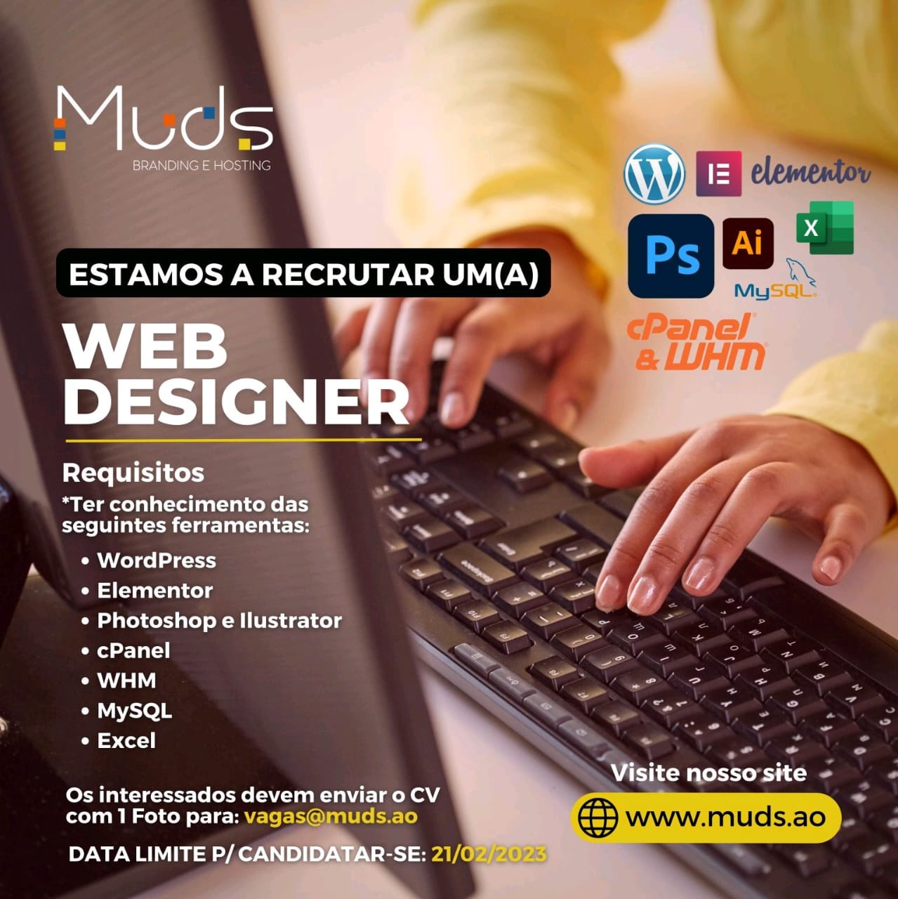 VAGA PARA UM(A) WEB DESIGN 