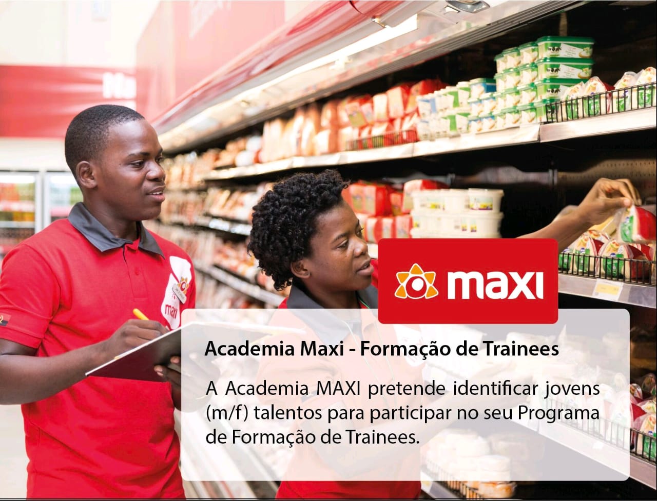 Recrutamento para jovens talentos de participar no  Programa de Formação de Trainees na Academia MAXI 