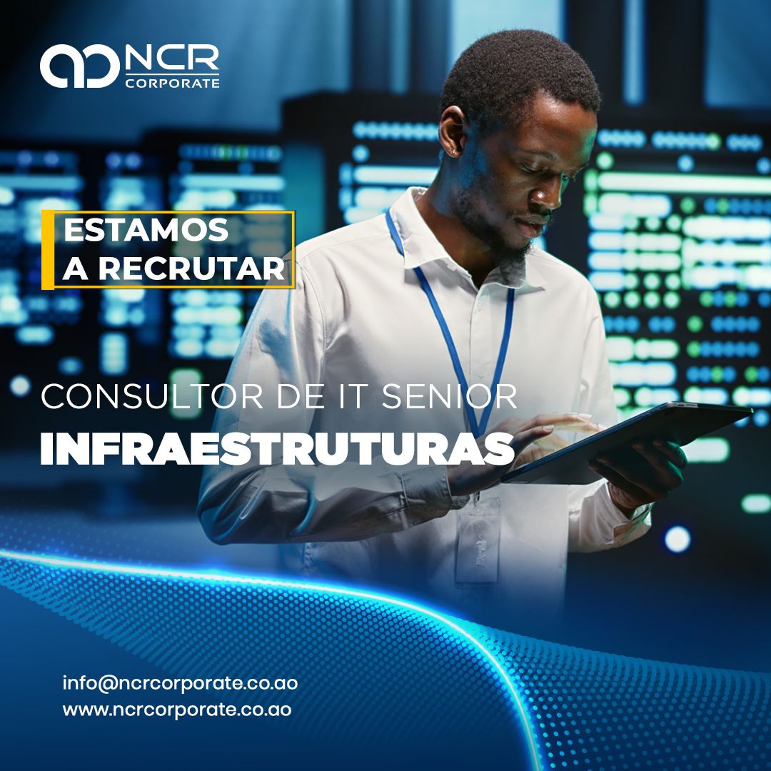 Vaga para Consultor de IT Sénior de Infraestruturas