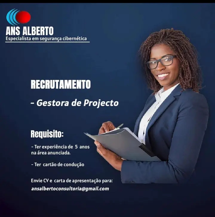 Vaga para Gestora de Projecto 