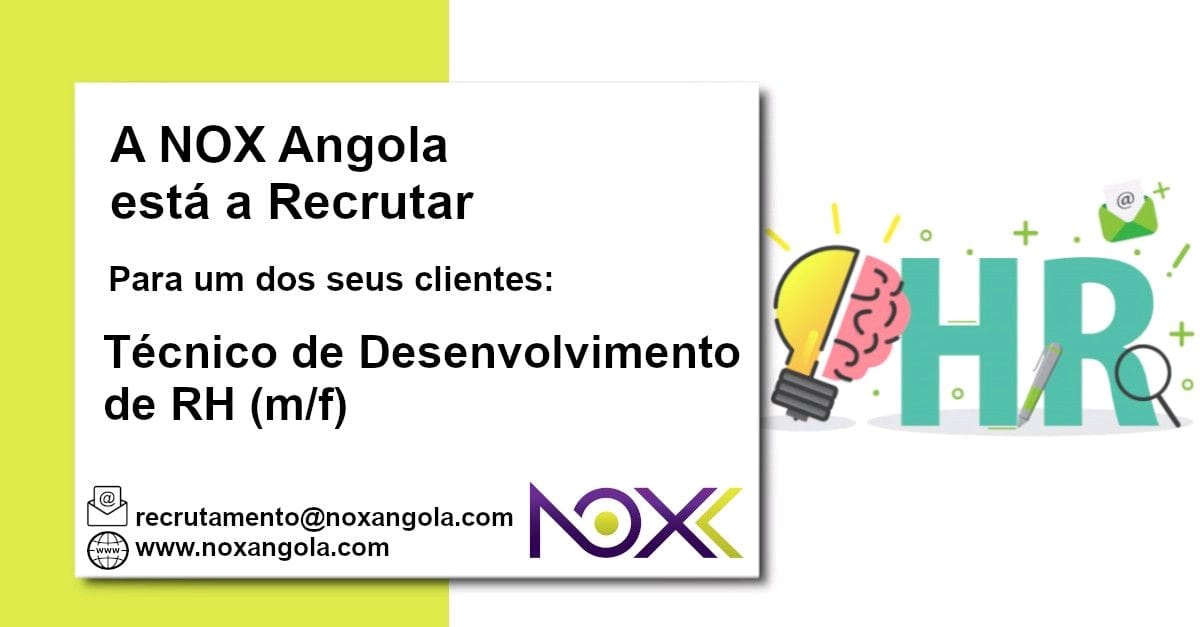 Vaga para Técnico/a de Desenvolvimento de RH
