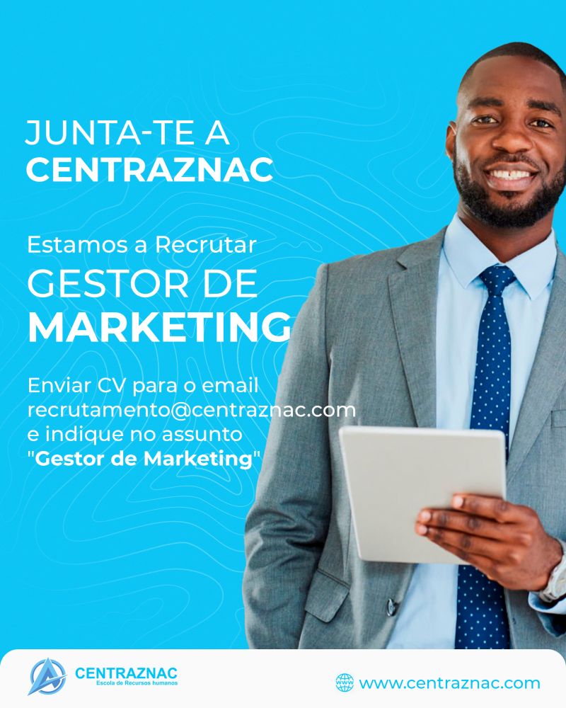 Vaga Para Gestor De Marketing Empregos Yoyota Angola 