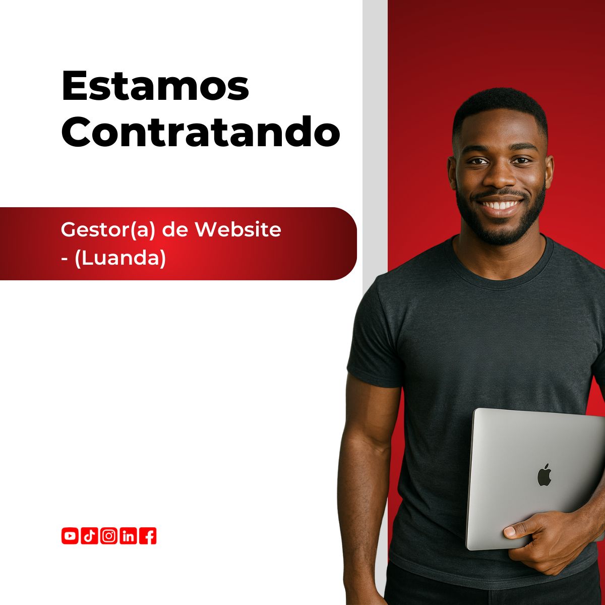 Vaga para  Gestor(a) de Página Web