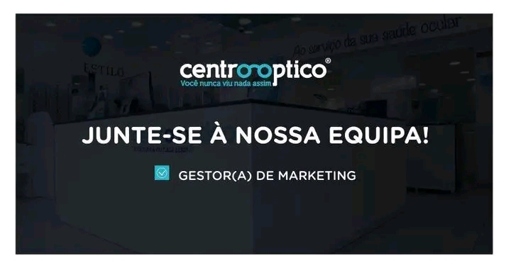 Vaga para Gestor(a) de Marketing