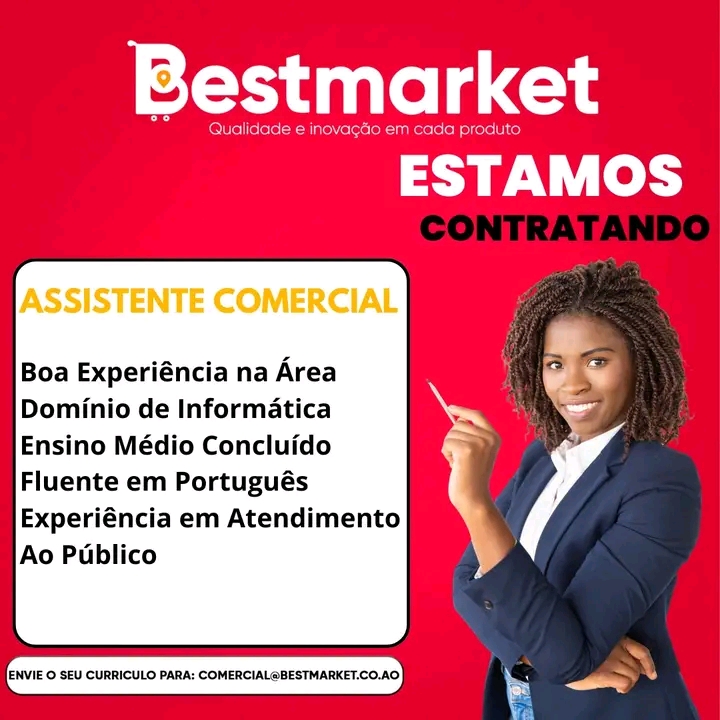 Vaga para Assistente Comercial