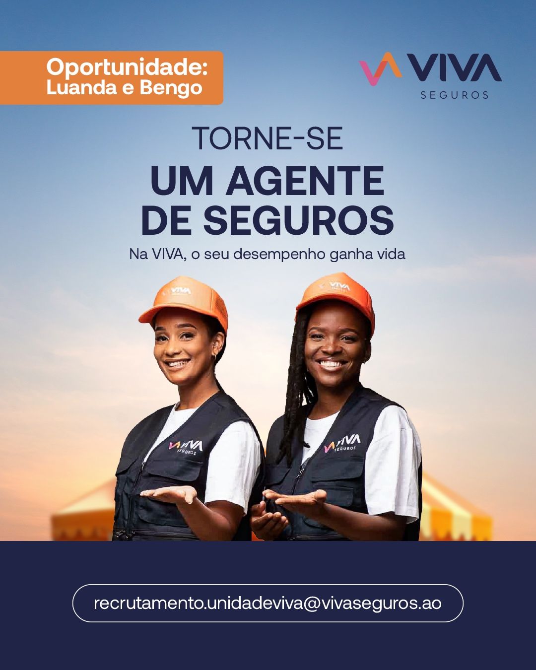 Estamos a recrutar Agentes para a Unidade VIVA