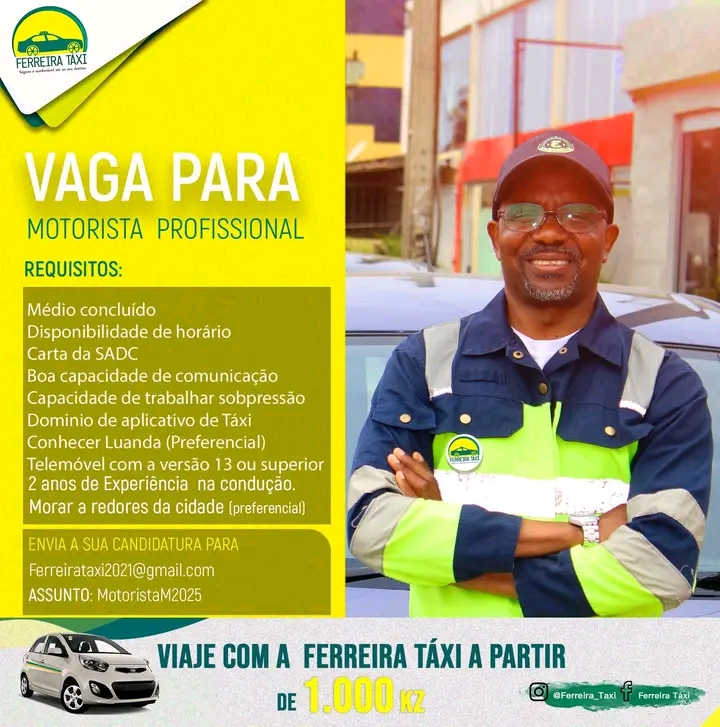 Vaga para Motorista