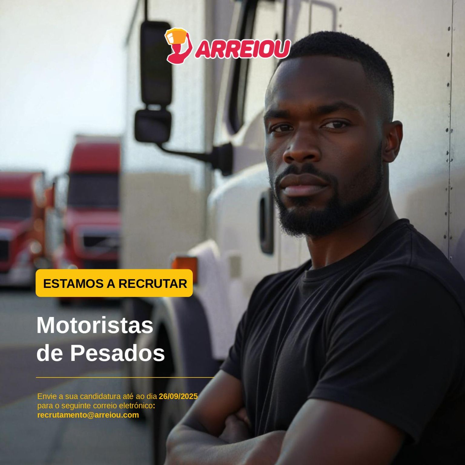 Vaga para Motorista de Pesados