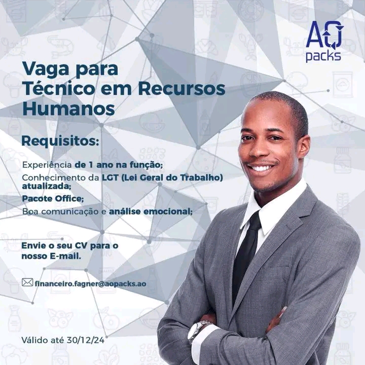 Vaga para Técnico em Recursos Humanos