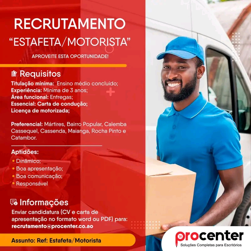 Motorista (Estafeta)