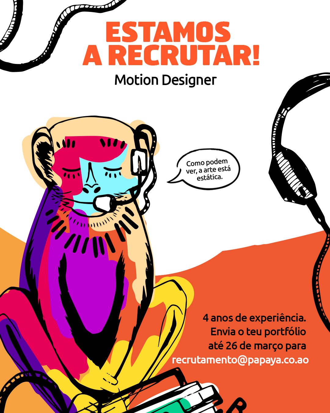 Vaga para Motion Designer