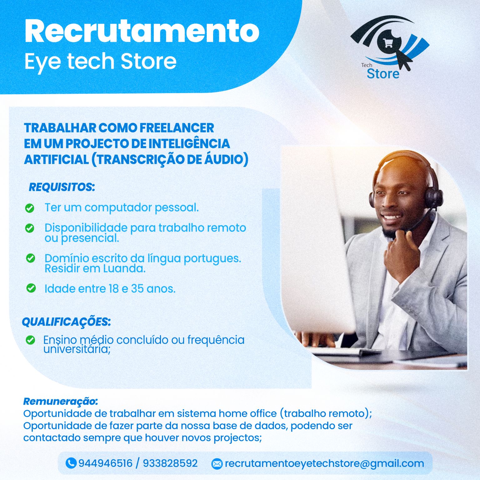 Vaga para Freelancer