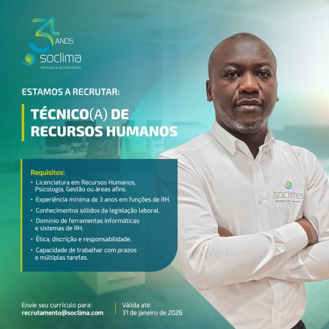 Vaga para Técnico(a) de Recursos Humanos