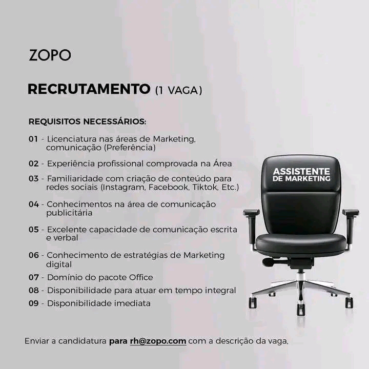 Assistente de Equipe de Marketing