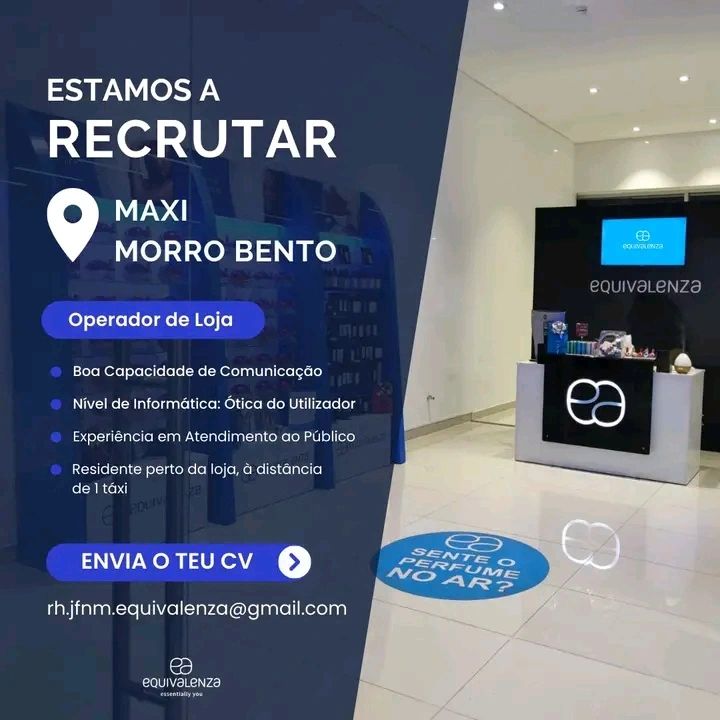 Vaga para Operador de Loja (m/f)