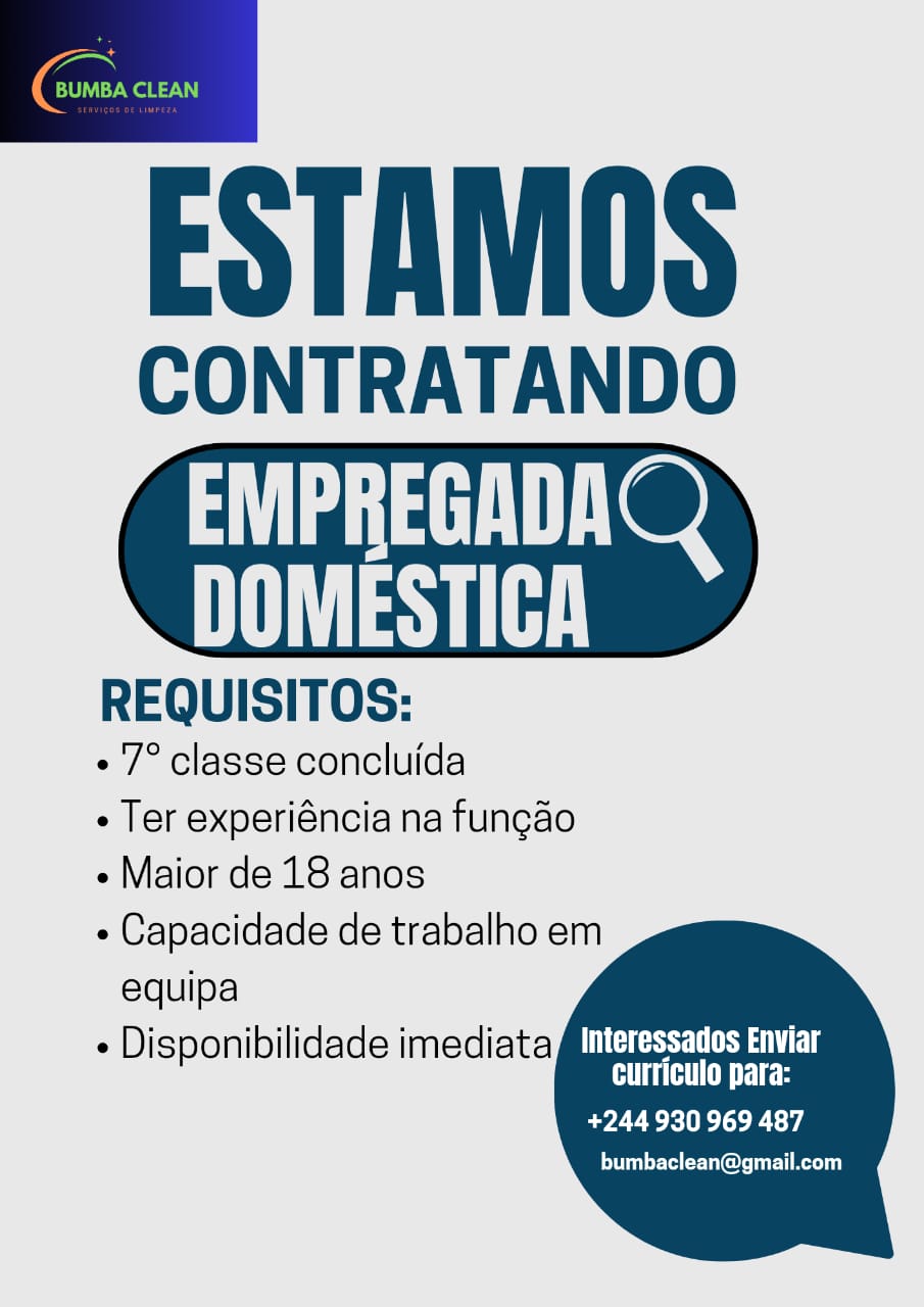 Recrutamento de Empregada Doméstica