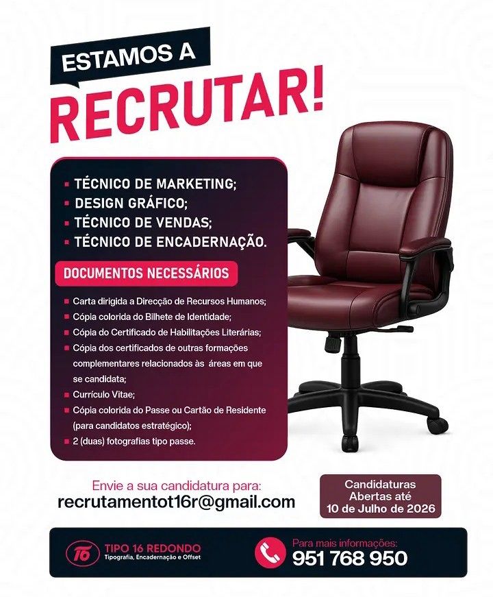 Oportunidade para Designer Gráfico