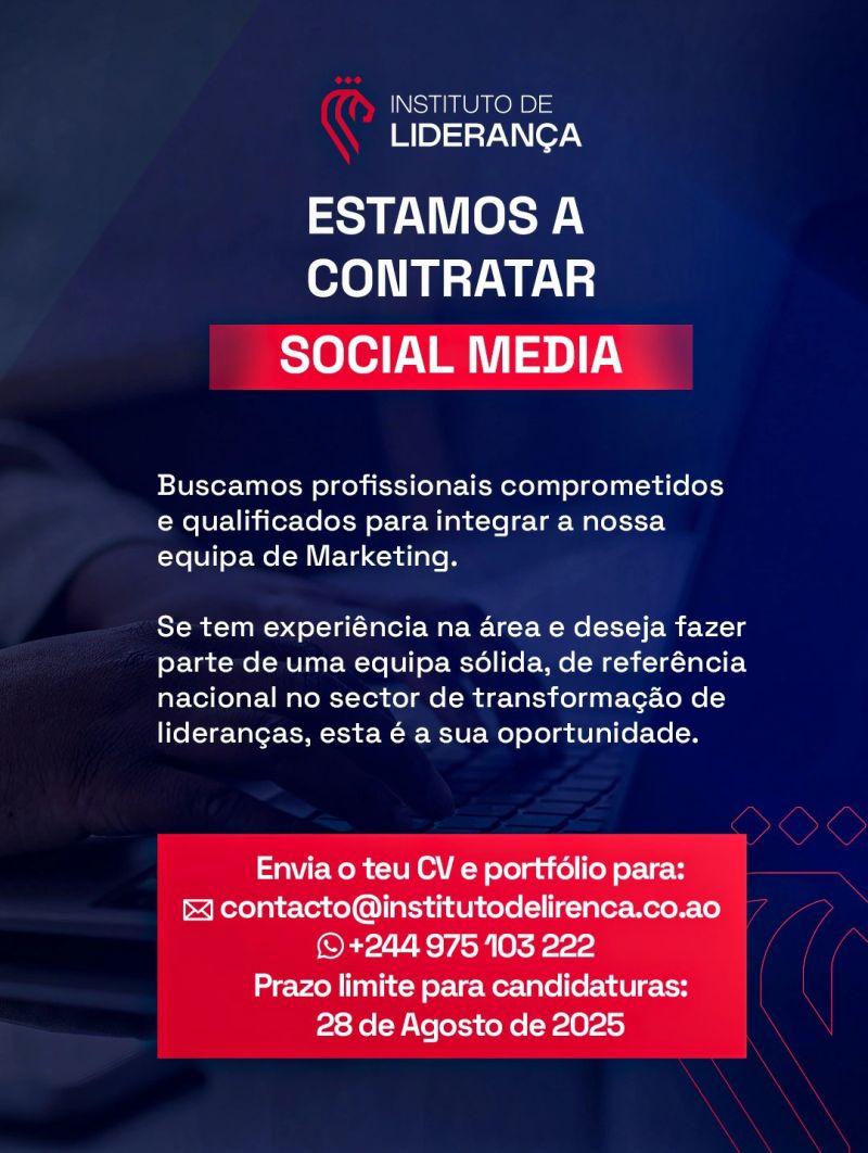VAGA PARA SOCIAL MEDIA
