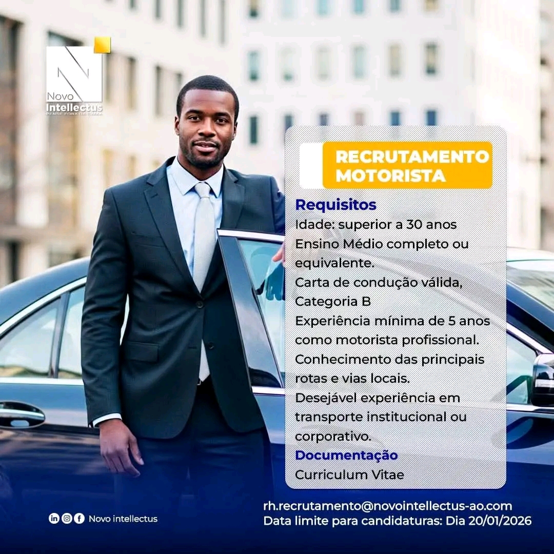 Vaga para Motorista 