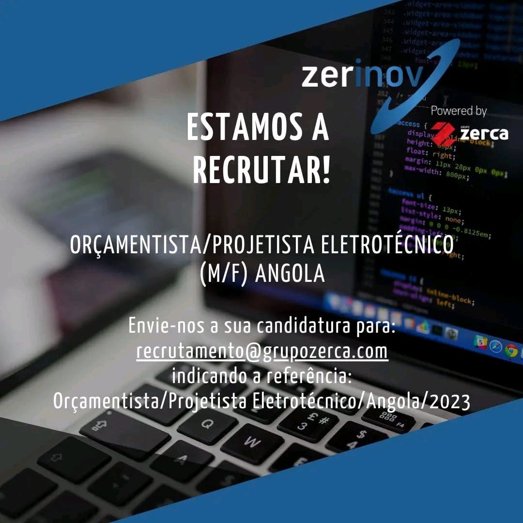 OPORTUNIDADE PARA ORÇAMENTISTA/ PROJETISTA ELECTRÓNICO