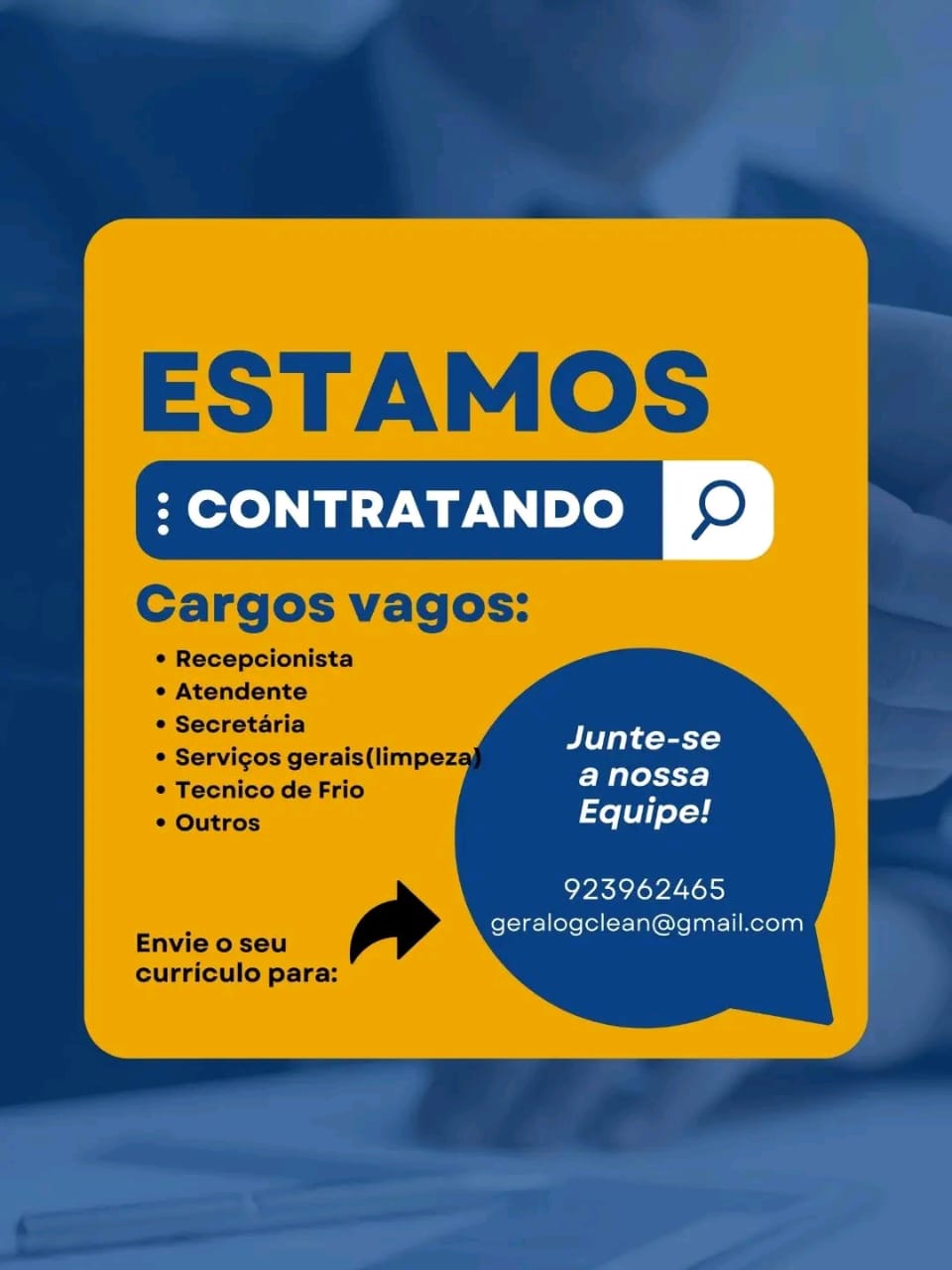 Oportunidade de emprego