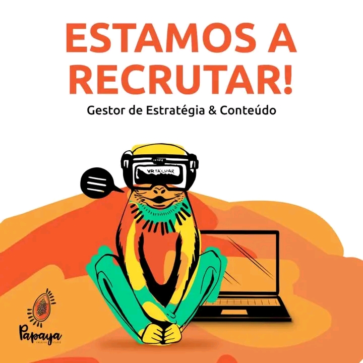 Vaga para Gestor de Estrategista & Conteúdos 