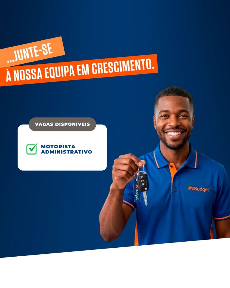 Vaga para Motoristas Administrativos 