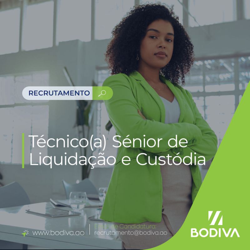 VAGA PARA TÉCNICO(A) SÉNIOR DE LIQUIDAÇÃO E CUSTÓDIA