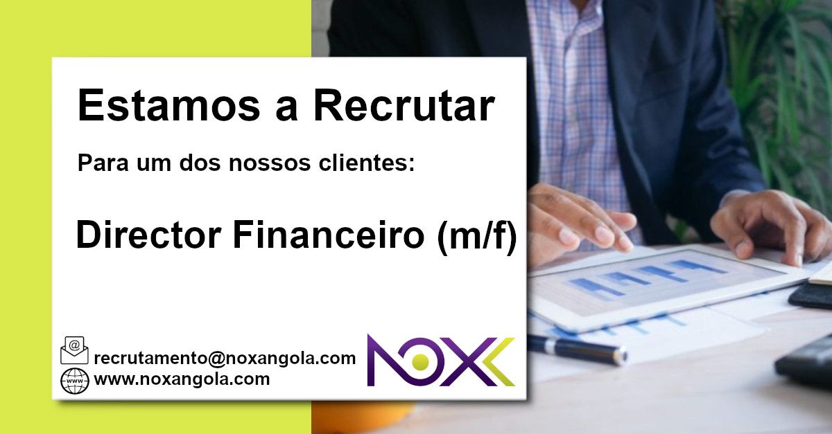 Vaga para Director Financeiro (m/f)