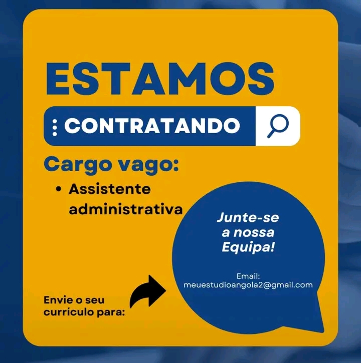 Vaga urgente para Assistente administrativa (f)