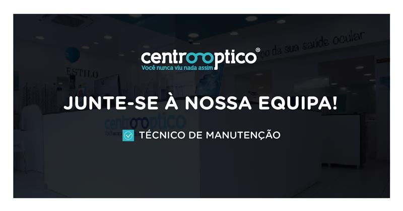 Vaga para Técnico de Manutenção 