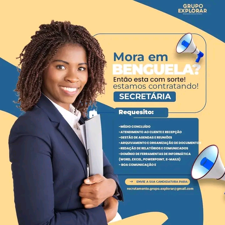 Vaga para Secretária