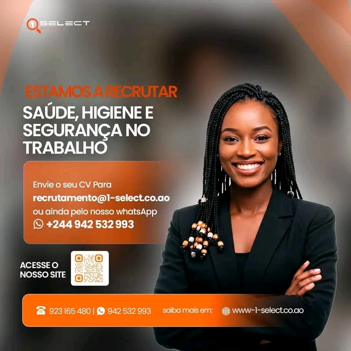 Vaga para Técnico de Saúde, Higiene e Segurança no Trabalho