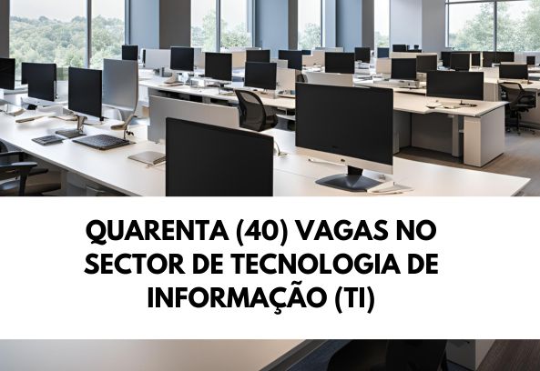 Quarenta (40) Vagas No Sector de Tecnologia de Informação (TI)