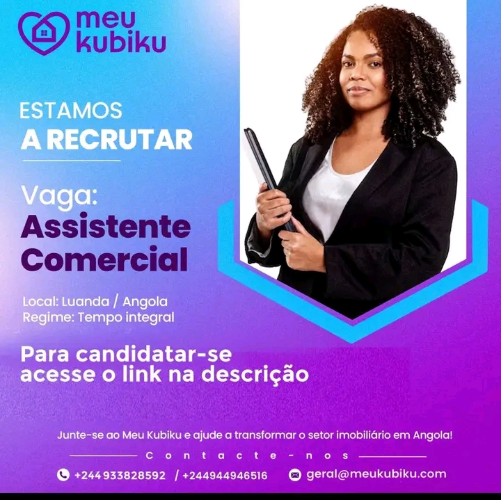 Vaga para Assistente Comercial