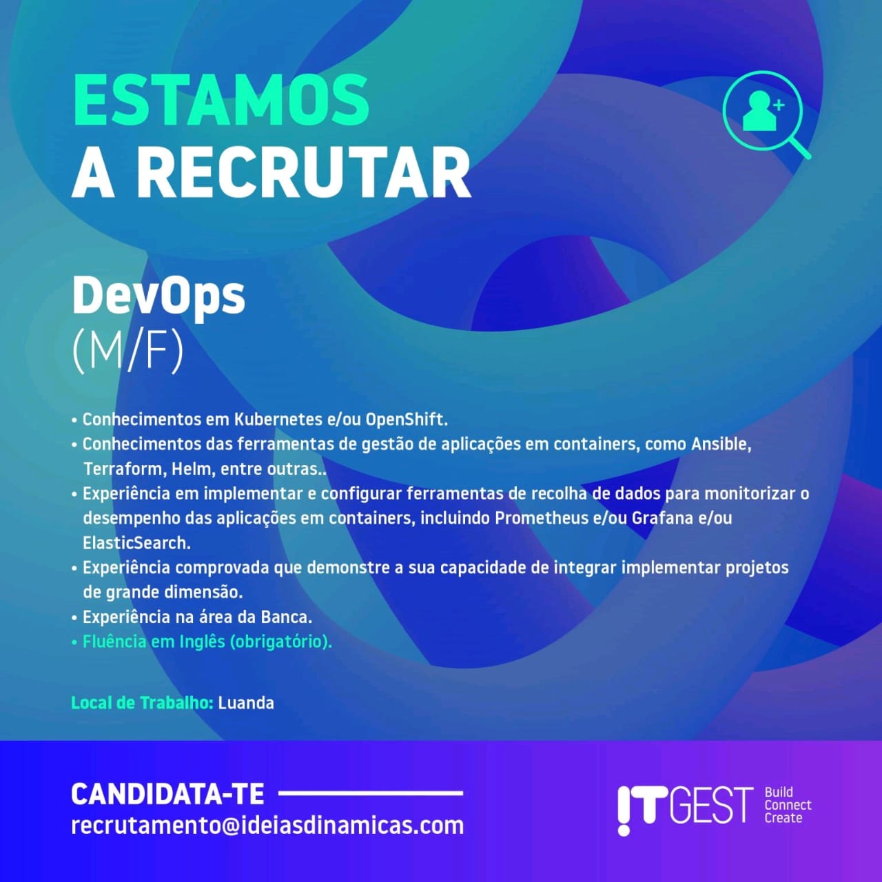 Vaga para DevOps (M/F)