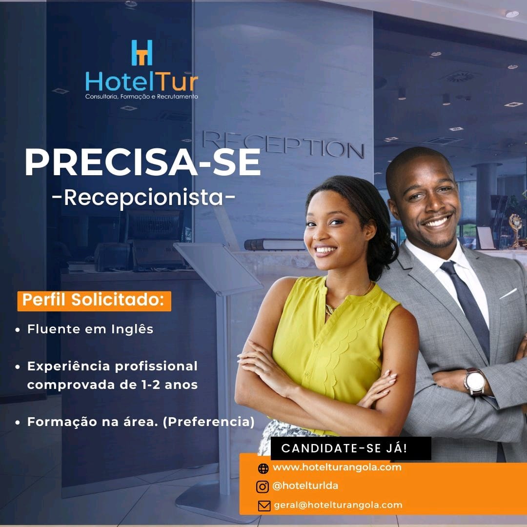 PRECISA-SE DE RECEPCIONISTA 