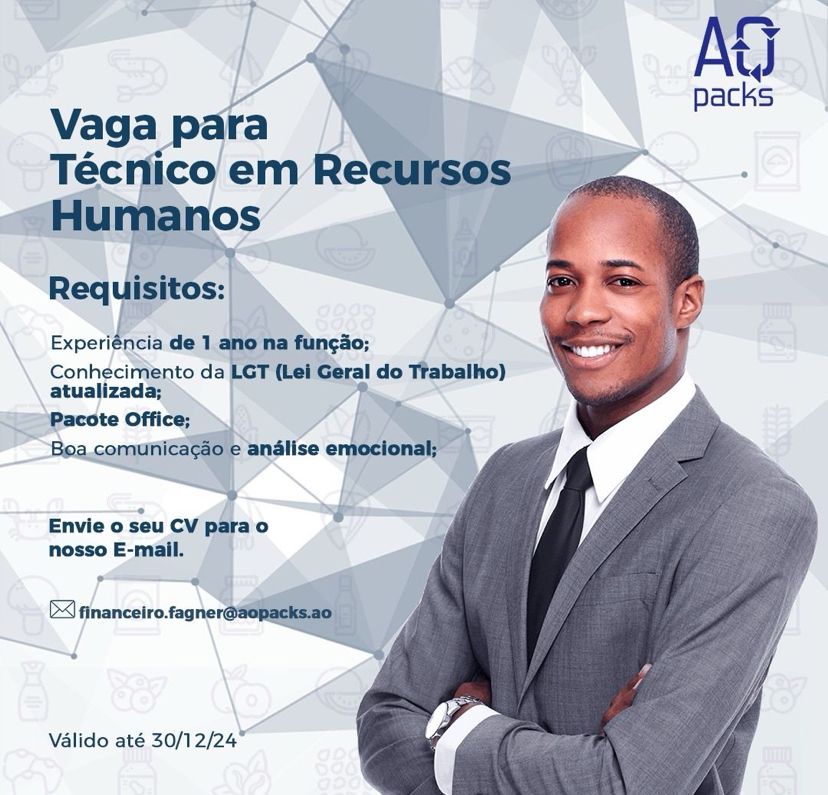 Vaga para Técnico em Recursos Humanos comprometido