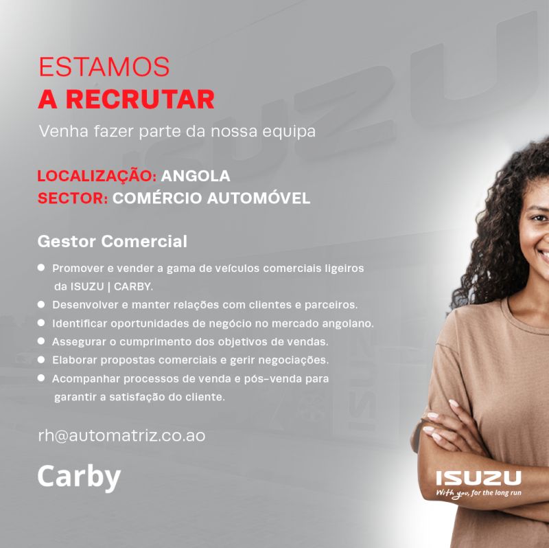 VAGA PARA 𝗚𝗘𝗦𝗧𝗢𝗥 𝗖𝗢𝗠𝗘𝗥𝗖𝗜𝗔𝗟 𝗗𝗘 𝗩𝗘𝗜́𝗖𝗨𝗟𝗢𝗦 𝗟𝗜𝗚𝗘𝗜𝗥𝗢𝗦