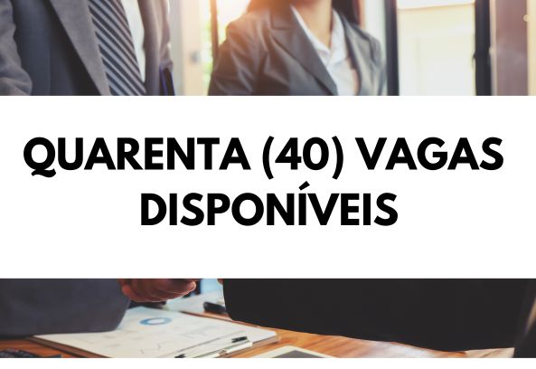 Quarenta (40) Vagas Disponíveis na REFITEC Lda