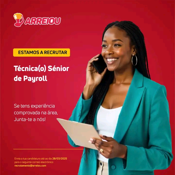 Vaga para Técnico(a) Sénior de Payroll