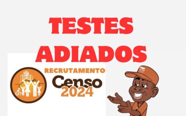 Censo 2024: Testes online para candidatos a recenseadores adiados